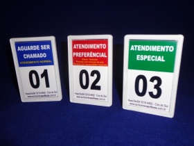 Ficha Com Papel Interno